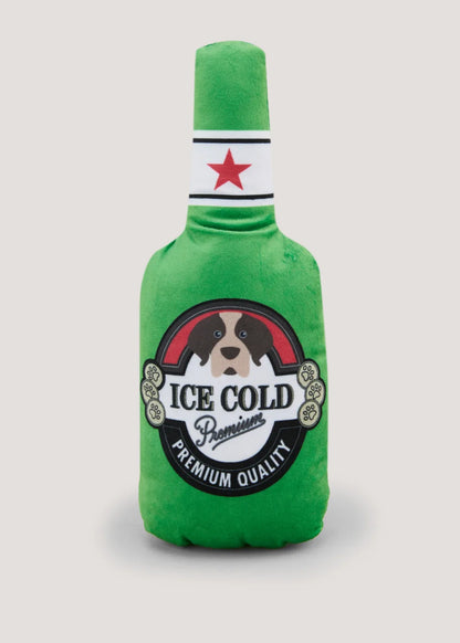 Dog toy beer bottle cute
